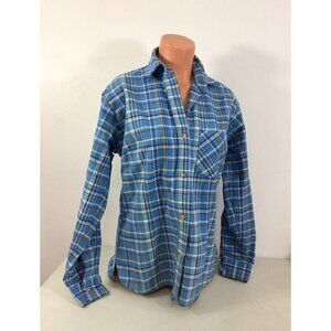 Johnson Woolen Mills Plaid Shirt Womens Medium